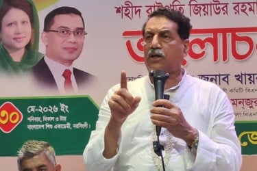 পেছনের দরজা দিয়ে বিএনপি কখনো ক্ষমতায় আসেনি: খায়রুল কবির খোকন