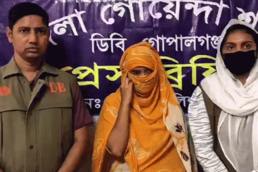 গোপালগঞ্জে ইয়াবাসহ নারী মাদক ব্যবসায়ী আটক