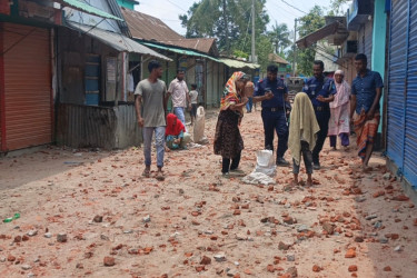 নবীনগরে দু’পক্ষের সংঘর্ষে আহত ১০