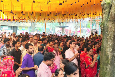 শেরপুরে লোকনাথ ব্রহ্মচারীর ১৩৬তম তিরোধান দিবস পালিত