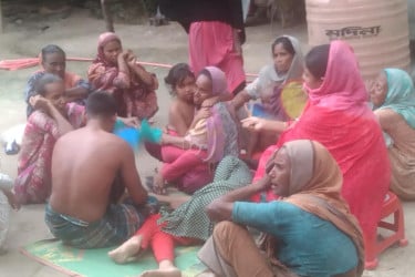 জয়পুরহাটে খেলতে গিয়ে পুকুরে পড়ে প্রাণ গেল শিশুর