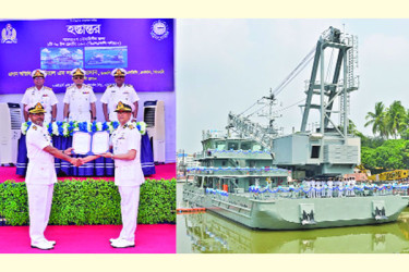জাহাজ নির্মাণ শিল্পে স্বনির্ভরতা আনতে সরকারের পূর্ণ সহযোগিতা রয়েছে : নৌবাহিনী প্রধান