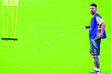 মেসির একা অনুশীলন ঘিরে রহস্য
