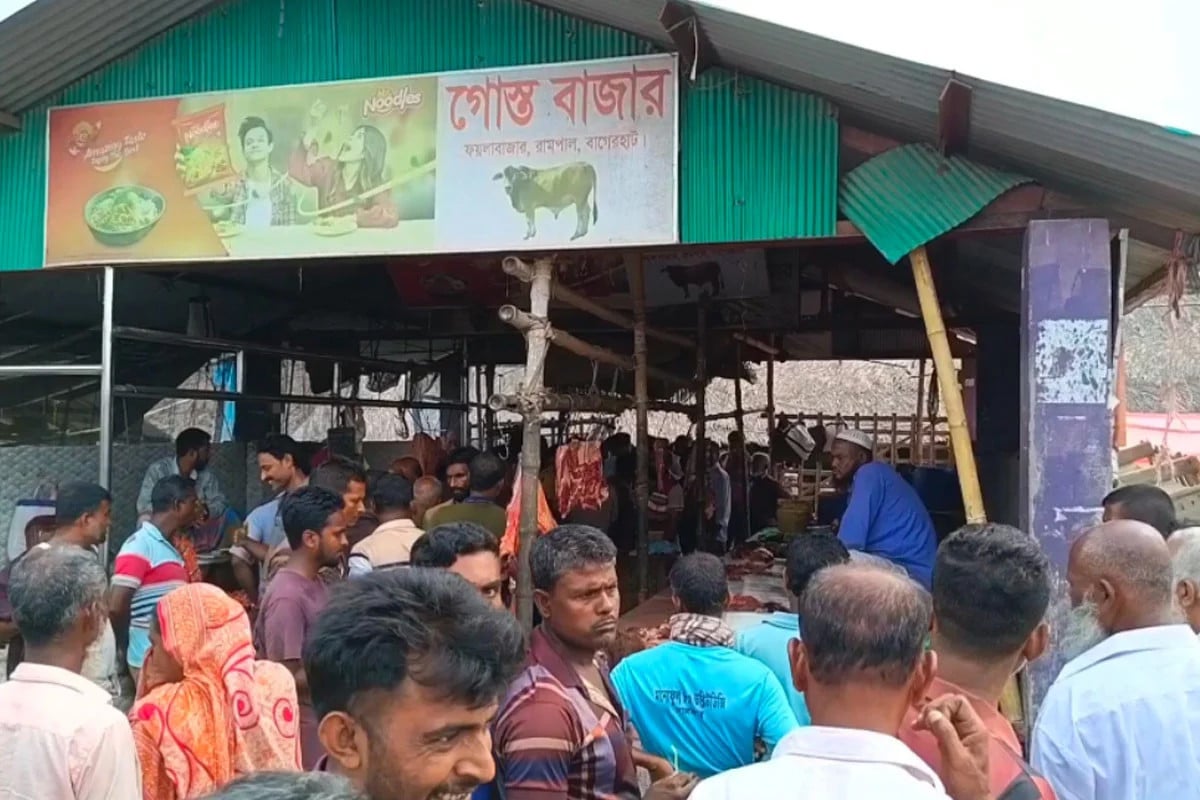 বাগেরহাটে মরা গরুর মাংস বিক্রি, দুই বিক্রেতার জেল-জরিমানা