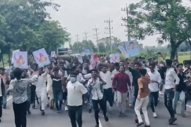কুমিল্লায় ছাত্রলীগের ঝটিকা মিছিল, ৪৫ কর্মী আটক