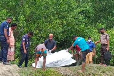 কলাপাড়ায় নদীর চর থেকে জেলের মরদেহ উদ্ধার