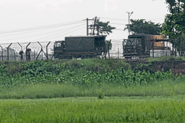 রৌমারী সীমান্তে বিএসএফের পুশইন চেষ্টা ব্যর্থ