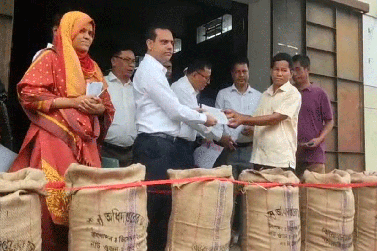 খাগড়াছড়িতে বোরো ধান সংগ্রহ শুরু