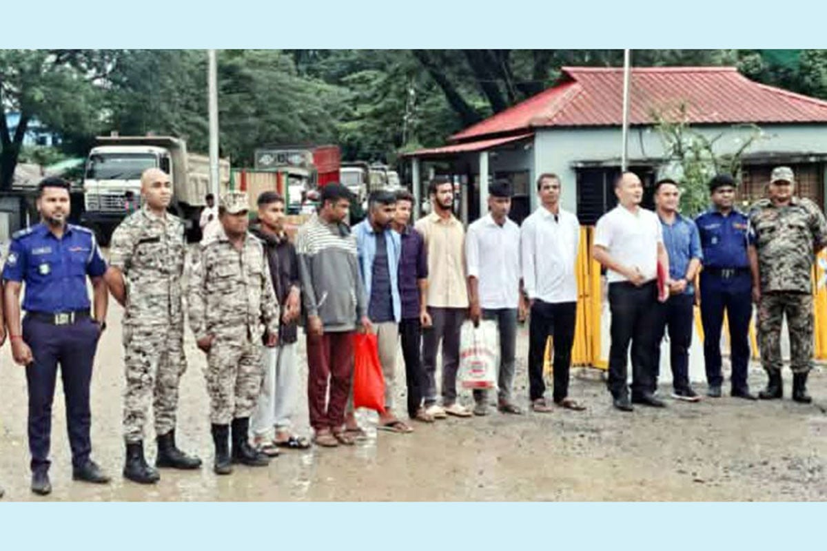ভারতে জেল খেটে দেশে ফিরলেন ৭ বাংলাদেশি