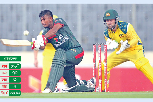 ফিরেই মিরপুর রাঙালেন মোসাদ্দেক