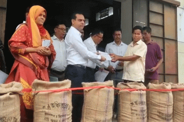 খাগড়াছড়িতে বোরো ধান সংগ্রহ শুরু