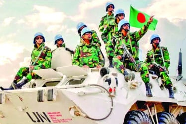 শান্তিরক্ষীরা দেশকে তুলে ধরছেন গৌরবময় জাতি হিসেবে