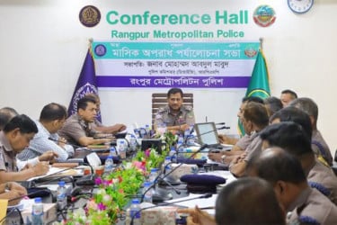 রংপুর নগরীতে এক মাসে ৯১ মাদক মামলায় গ্রেফতার ৯২