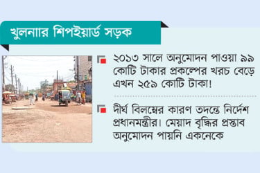 দুই বছরের প্রকল্পে ১৩ বছর ভোগান্তি