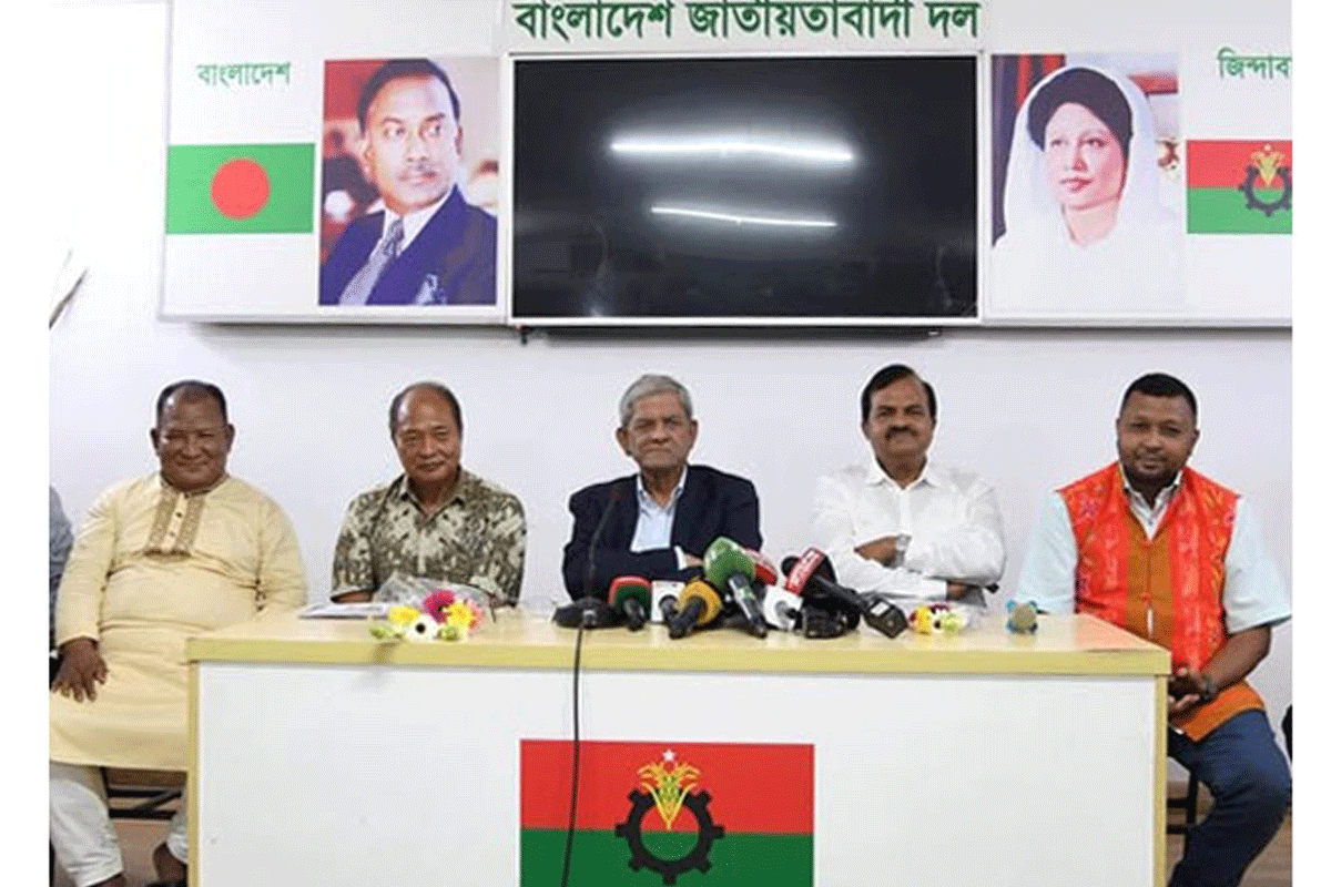ক্ষুদ্র জাতিগোষ্ঠীর কল্যাণে পৃথক অধিদপ্তর গঠন করা হবে: মির্জা ফখরুল