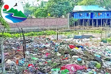 কক্ষনদী এখন ময়লার স্তূপ