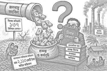 জলবায়ুর নামে বিলিয়ন ডলারের হিসাব নেই!