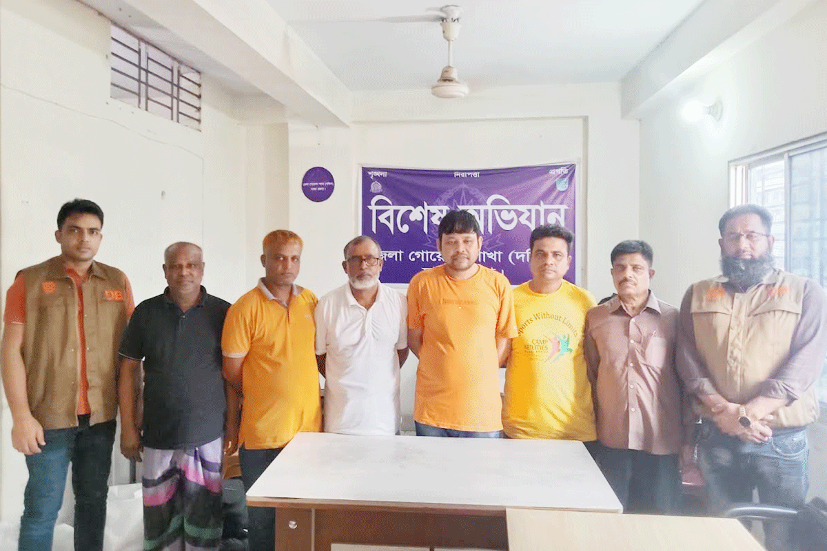 কেরানীগঞ্জে আওয়ামী লীগ ও এর সহযোগী সংগঠনের ৬ নেতাকর্মী গ্রেফতার