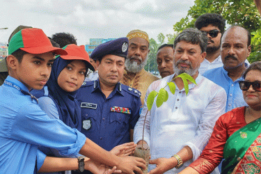 মাদারীপুরে বৃক্ষরোপণ কর্মসূচি উদ্বোধন