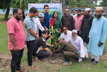 বাগেরহাটে বৃক্ষরোপণ কর্মসূচির উদ্বোধন