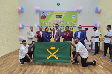 জাঁকজমকপূর্ণ আয়োজনে শেষ হলো টুরাগ অ্যাক্টিভ জাতীয় স্কোয়াশ চ্যাম্পিয়নশিপ