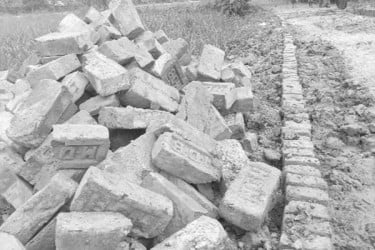 অনিয়মের অভিযোগ সড়কের কাজে
