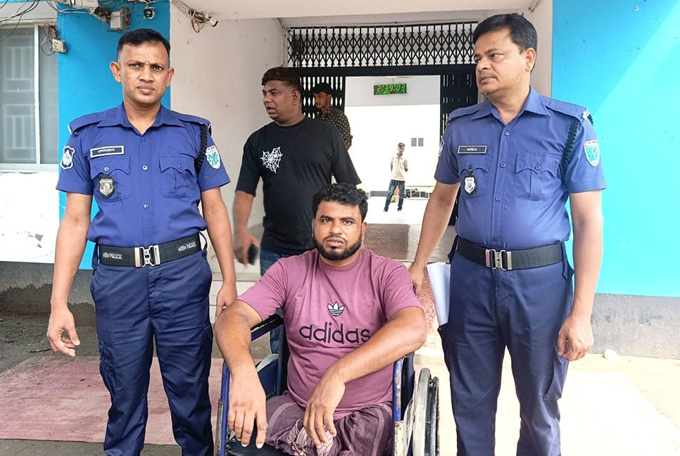 বিশ্বনাথে ডাকাত সর্দার রাজু গ্রেফতার
