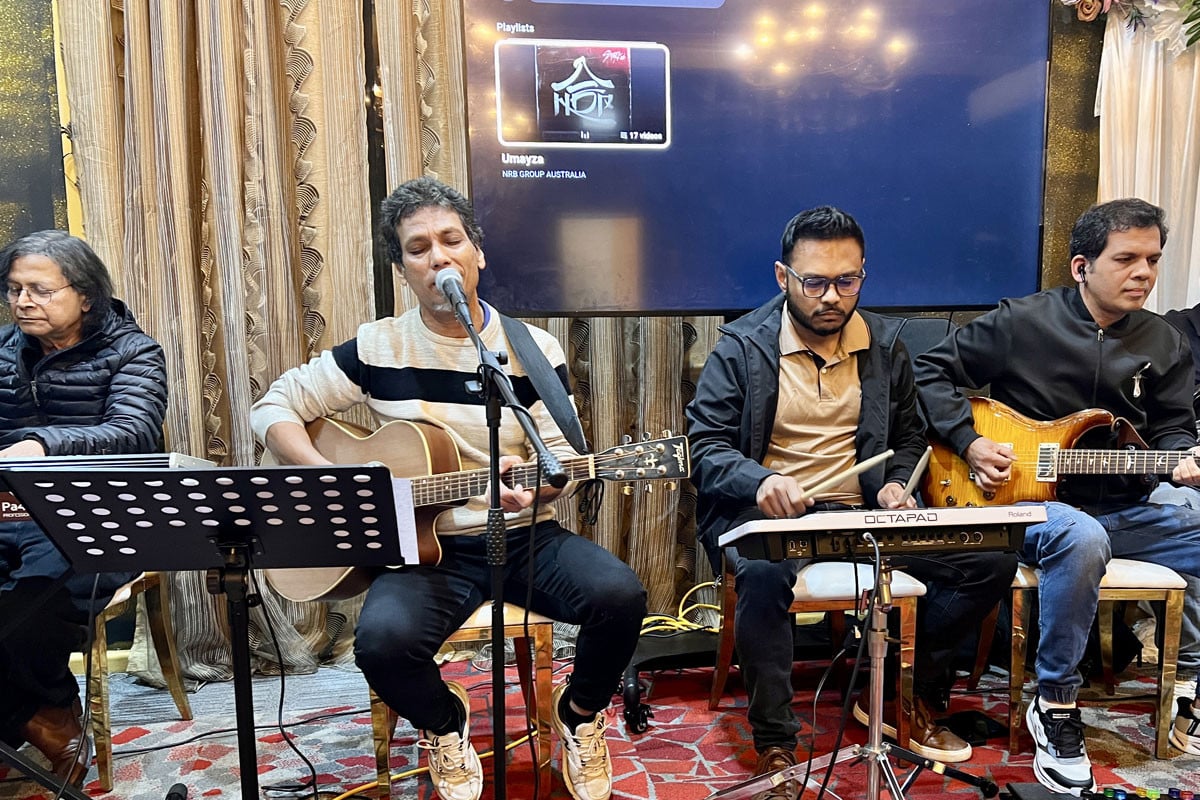 সিডনিতে জমকালো আয়োজনে অনুষ্ঠিত হলো ‘মিউজিক্যাল নাইট’