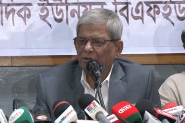 আওয়ামী লীগ ও গণতন্ত্র কখনো একসঙ্গে যায়নি : মির্জা ফখরুল