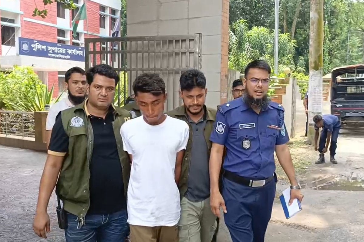 নন্দিনী হত্যা মামলার আসামি আদালতে, হামলা-ভাঙচুরে দুই মামলা
