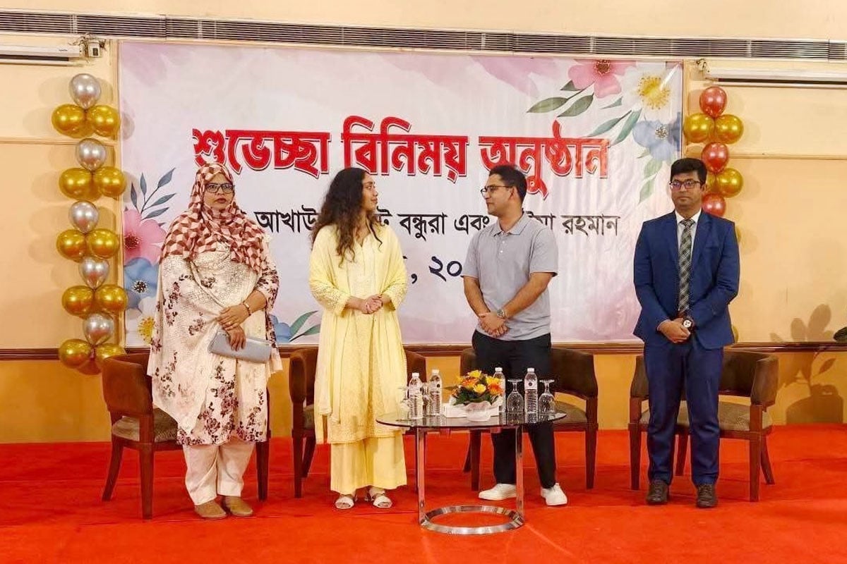 কৃতি শিক্ষার্থীদের সঙ্গে আড্ডায় মাতলেন জাইমা রহমান