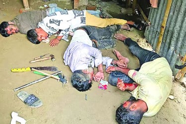 ছিনতাইকারীর হামলায় আহত ওসি এসআই