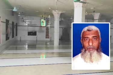 নামাজের রুকু থেকে না ফেরার দেশে, মসজিদে মুসল্লির মৃত্যু