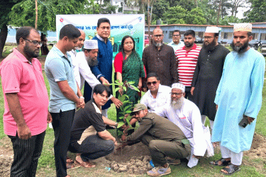 বাগেরহাটে বৃক্ষরোপণ কর্মসূচি উদ্বোধন