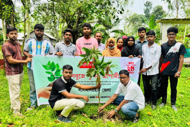 লালমনিরহাটে বসুন্ধরা টিস্যু ও শুভসংঘের যৌথ উদ্যোগ বৃক্ষরোপণ ও চারা বিতরণ কর্মসূচি