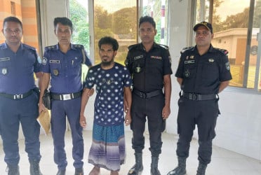 মুন্সীগঞ্জে হত্যাচেষ্টা মামলার আসামি গ্রেফতার