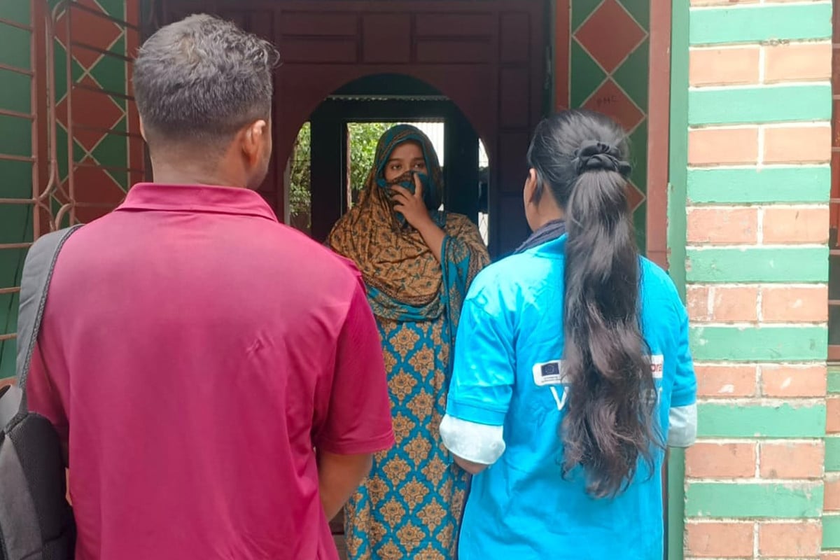 গাইবান্ধায় নারীর ক্ষমতায়ন ও অধিকার সচেতনতায় কাউন্সেলিং