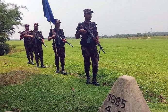 হবিগঞ্জ সীমান্তে বিএসএফের পুশইনের চেষ্টা, প্রতিহত করল বিজিবি
