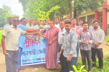 সোনাগাজীতে বসুন্ধরা শুভসংঘের উদ্যোগে বৃক্ষরোপণ ও চারা বিতরণ কর্মসূচি