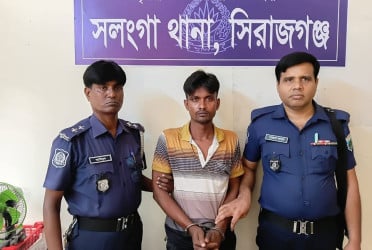 সিরাজগঞ্জে ডাকাত চক্রের সদস্য গ্রেফতার