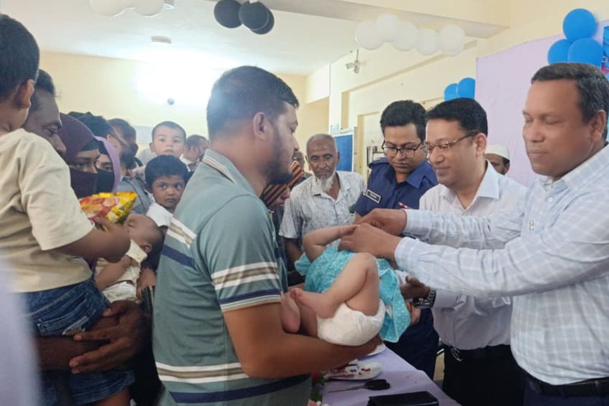 নোয়াখালীতে জাতীয় ভিটামিন ‘এ’ প্লাস ক্যাম্পেইন উদ্ভোধন