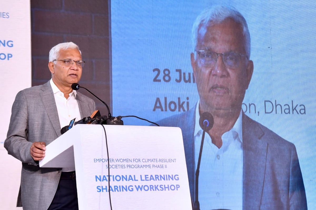 জলবায়ু স্থিতিস্থাপক সমাজ গড়তে নারীর ক্ষমতায়ন অপরিহার্য : সমাজকল্যাণ মন্ত্রী