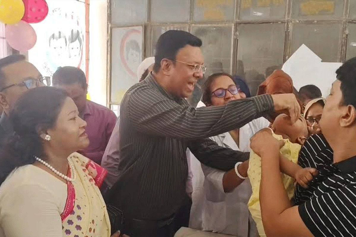 মাদারীপুরে জাতীয় ভিটামিন ‘এ’ প্লাস ক্যাম্পেইন উদ্বোধন