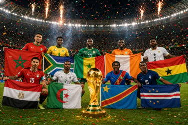 বিশ্বকাপে আফ্রিকার দাপট