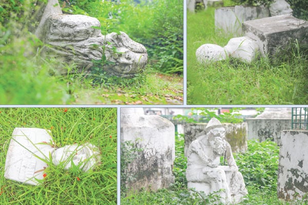মুখ থুবড়ে পড়ে আছেন রবীন্দ্রনাথ নজরুল লালন ফজলুল হক
