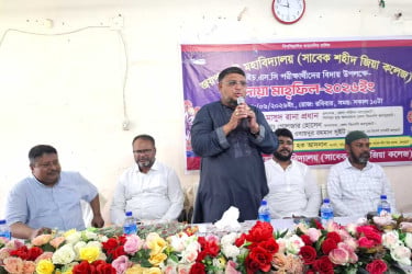জয়পুরহাটে এইচএসসি পরীক্ষার্থীদের বিদায় ও দোয়া মাহফিল