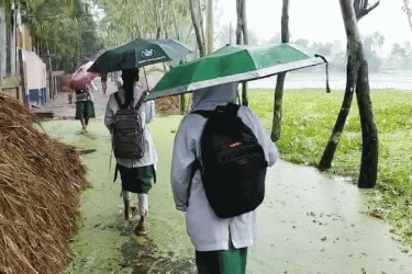 ভারতের গজলডোবা ব্যারাজের গেট খুলে দেওয়ায় তিস্তার নিম্নাঞ্চল প্লাবিত, পানিবন্দি ১০ হাজার পরিবার