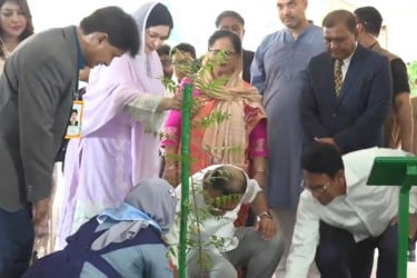 ২৯ হাজার শিক্ষাপ্রতিষ্ঠানে বৃক্ষরোপণ কর্মসূচির উদ্বোধন প্রধানমন্ত্রীর