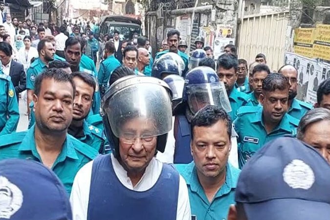 জুলাই গণঅভ্যুত্থানে মানবতাবিরোধী অপরাধ: ইনুর বিরুদ্ধে মামলার রায় আজ