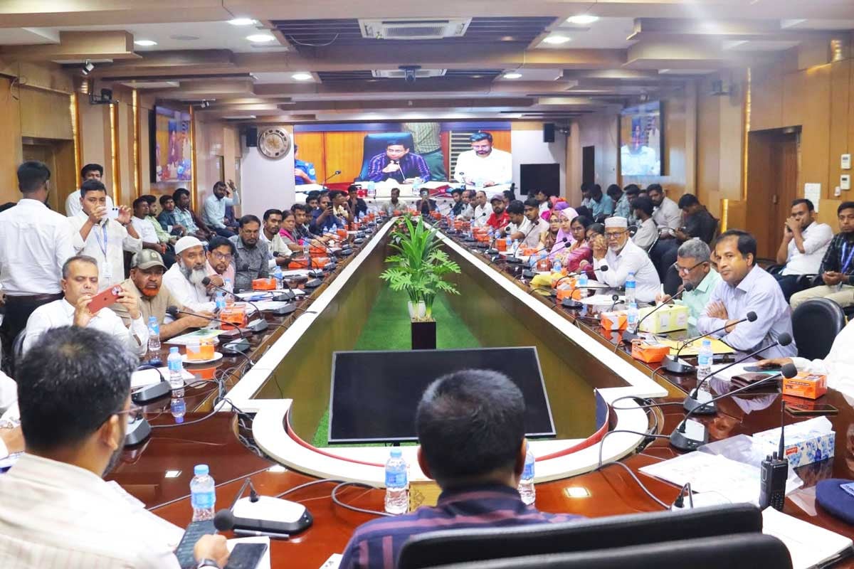 নারায়ণগঞ্জে অভিবাসন প্রত্যাশীদের প্রশিক্ষণ ও উদ্বুদ্ধকরণ সভা